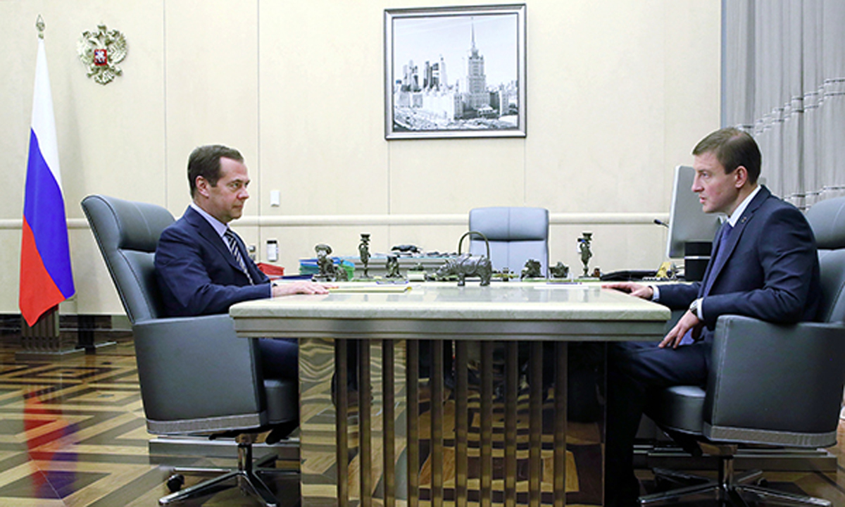Дмитрий Медведев назначил Андрея Турчака и. о. секретаря Генсовета партии