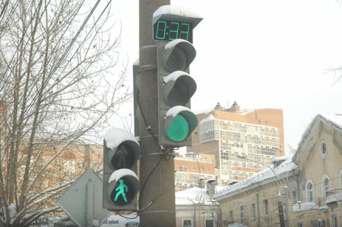 В Перми на перекрестке Куйбышева и Луначарского изменится работа светофора