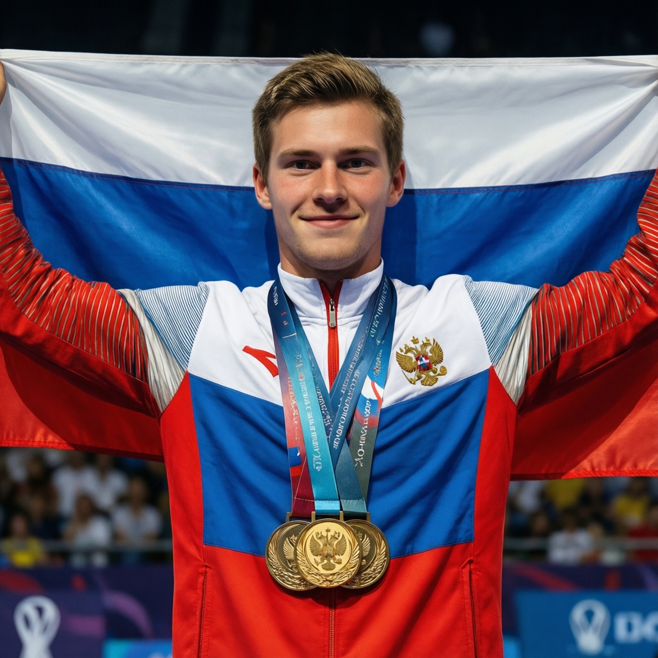 Россиянин завоевал три золота Кубка мира под флагом России